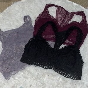 Bralette Set of 3